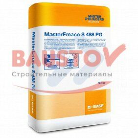 MasterEmaco S 488 PG ремонтная смесь подробно