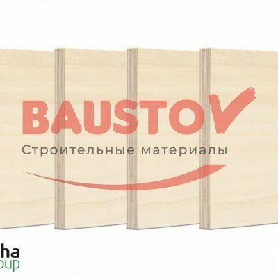 как выглядит Фанера березовая Clear Ply Transparent 1220x2440x18 мм, сорт Е, 22 листа