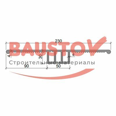 детальное изображения Гидрошпонка Аквастоп ДР-230/50 из ПВХ