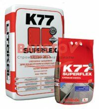 подробно Клей для укладки плитки SUPERFLEX K77