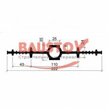 картинка Гидрошпонка Аквастоп ДВ-220/25 EPDM