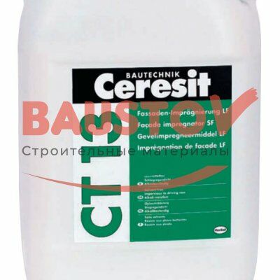 Гидрофобизатор Ceresit CT 13 для защиты фасадов от влаги и морозного разрушения подробно