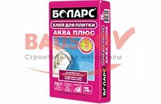 Клей для плитки Боларс Аква Плюс подробно