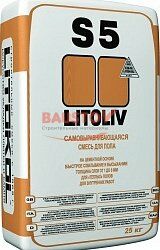 Самовыравнивающаяся смесь для пола LITOLIV S5 подробно