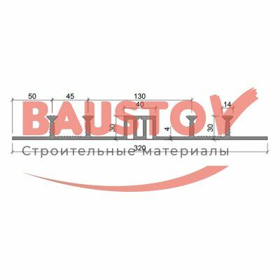 детальное изображения Гидрошпонка Аквастоп ДОМ-320/40-4/30 ПВХ