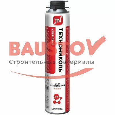 Клей-пена ТЕХНОНИКОЛЬ PROFESSIONAL для пенополистирола подробно
