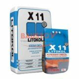 Клей для укладки плитки LITOKOL X11 подробно