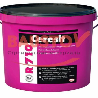 Двухкомпонентный полиуретановый клей Ceresit R 710 подробно