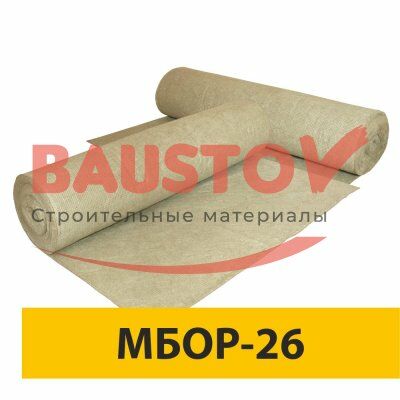 детальное изображение Материал базальтовый огнезащитный рулонный МБОР-26