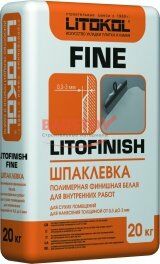 Финишная шпаклевка LITOFINISH FINE подробно