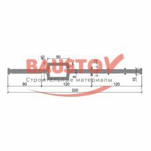 картинка Гидрошпонка Аквастоп ДВС-320/50 ПВХ