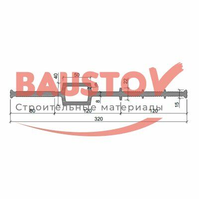 детальное изображения Гидрошпонка Аквастоп ДВС-320/50 ПВХ