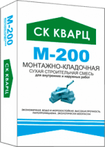 подробно Смесь сухая монтажно-кладочная М 200