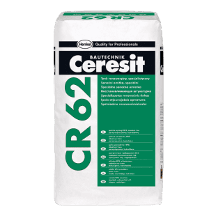 подробно Гидрофобная санирующая штукатурка Ceresit CR 62 WTA