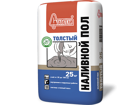 подробно Наливной пол Толстый Старатели