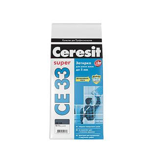 подробно Затирка для плитки Ceresit CE 33 (26 цветов)