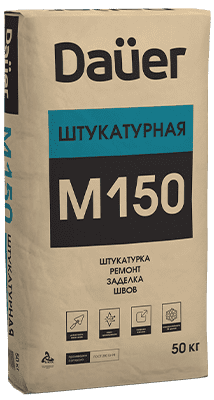 подробно Dauer М-150 Штукатурная сухая смесь