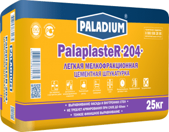подробно Штукатурка цементная PalaplasteR-204