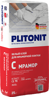 подробно ПЛИТОНИТ С Мрамор 25кг