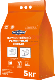 Термостойкий ремонтный состав Paladium подробно