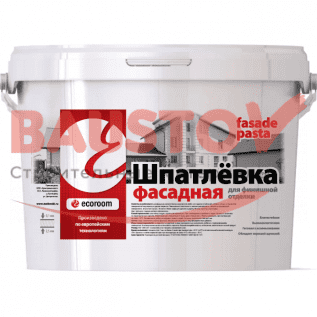 Шпатлёвка фасадная подробно