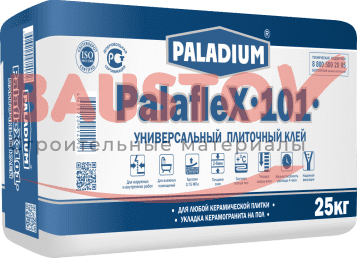 Плиточный клей PalafleХ-101 подробно