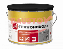 картинка Мастика герметизирующая ТЕХНОНИКОЛЬ №71, ведро 3кг