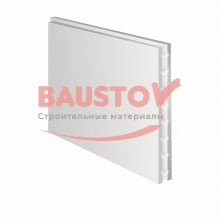 картинка Пазогребневые плиты Barkraft 80 мм пустотелые