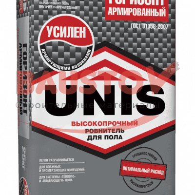 ГОРИЗОНТ армиров. стяжка для пола 25 кг (отгрузка с МПП) подробно