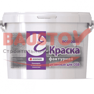 картинка Краска фактурная резиновая для OSB
