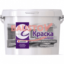 картинка Краска латексная влагостойкая супербелая