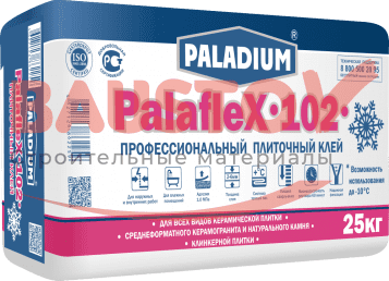 Плиточный клей PalafleX-102 ЗИМА подробно