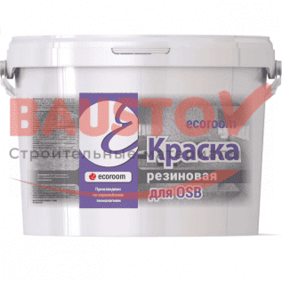 картинка Краска резиновая ecoroom для OSB