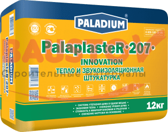 Теплая штукатурка PalaplasteR-207 подробно