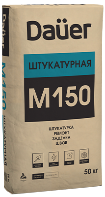 подробно Dauer М-150 Штукатурная сухая смесь