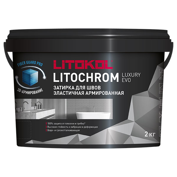 подробно Затирка LITOCHROM 1-6 LUXURY