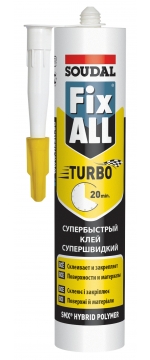 картинка Гибридный клей FIX ALL TURBO SOUDAL