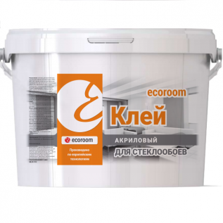 картинка Клей акриловый ecoroom для стеклообоев