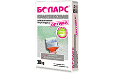 подробно Штукатурка Боларс декоративная белая Камешковая Оптима