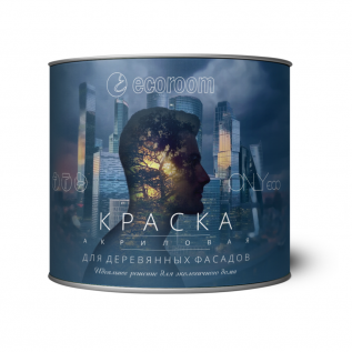 картинка Краска акриловая ONLYeco для деревянных фасадов