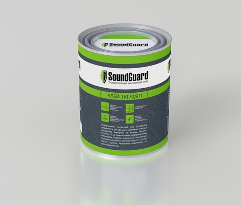 картинка Универсальный контактный клей SoundGuard 1 кг