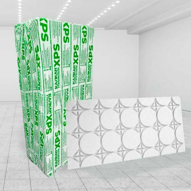 картинка УТЕПЛИТЕЛЬ XPS КАЛКАН 30х585х1185 мм