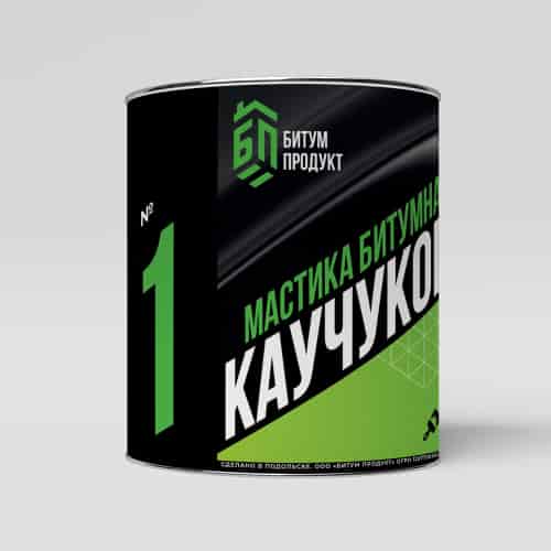 картинка Мастика битумная Каучуковая СБС 2 кг