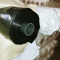 картинка Пленка полиэтиленовая техническая черная 100 мкм ЧЗМ 6м