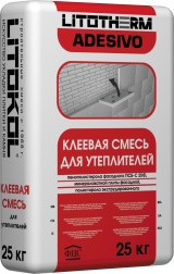 подробно Клеевая смесь для фасадного утеплителя LITOTHERM ADESIVO
