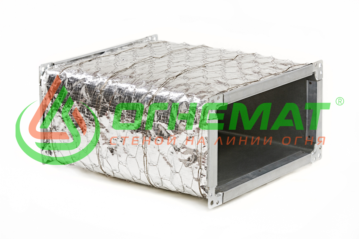 изображение Конструктивная огнезащита воздуховодов «Огнемат® Тепловент»