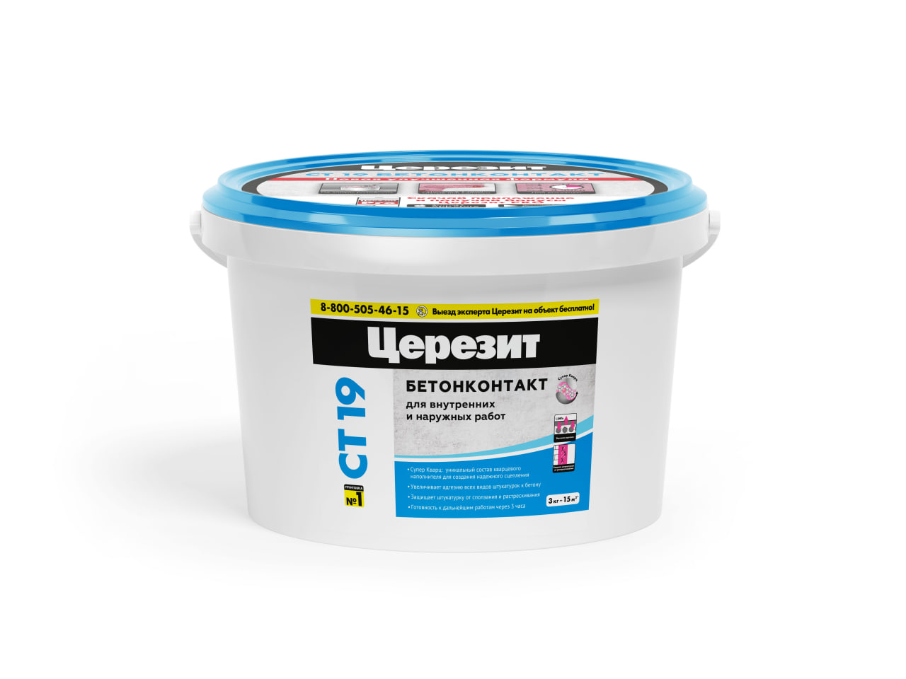 картинка Бетонконтакт Ceresit CT 19 / CT 19 Зима