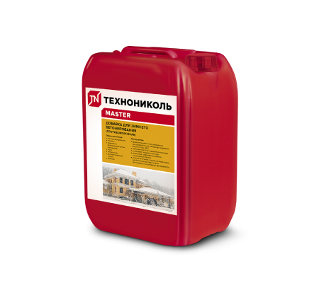 картинка Добавка для зимнего бетонирования ТЕХНОНИКОЛЬ MASTER, 10 л