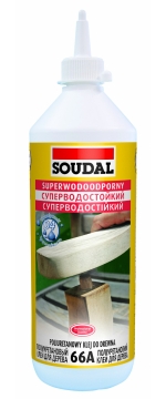 картинка Водостойкий полиуретановый клей для дерева 66A SOUDAL