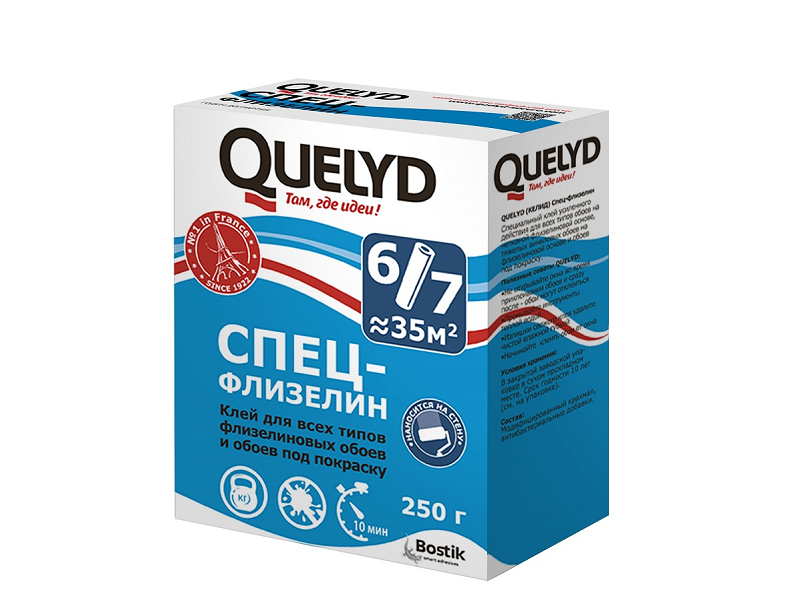 картинка Клей Quelyd Спец Флизелин Специальный для всех флизелиновых обоев